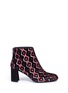 Main View - Click To Enlarge - STUART WEITZMAN - 'Bacari' geometric tapestry boots