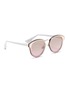 Figure View - Click To Enlarge - DIOR - 'Dior Nightfall' acetate temple metal round mirror sunglasses