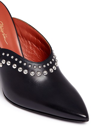 Detail View - Click To Enlarge - 3.1 PHILLIP LIM - 'Patsy' stud leather mules