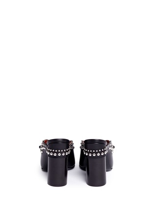 Back View - Click To Enlarge - 3.1 PHILLIP LIM - 'Patsy' stud leather mules