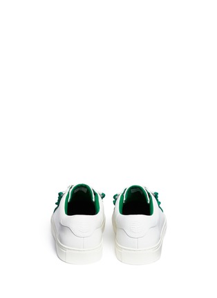 Back View - Click To Enlarge - TORY BURCH - Tory Sport ruffled leather sneakers