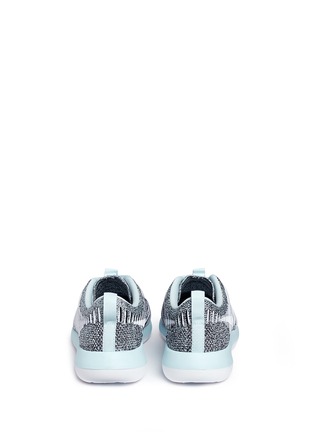 Back View - Click To Enlarge - NIKE - 'Roshe Two Flyknit' stripe sneakers