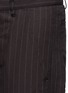 Detail View - Click To Enlarge - COMME DES GARÇONS SHIRT - Stripe cotton pants