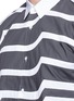 Detail View - Click To Enlarge - COMME DES GARÇONS SHIRT - Wave patchwork poplin shirt
