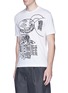 Front View - Click To Enlarge - COMME DES GARÇONS SHIRT - Cartoon print cotton T-shirt