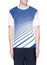 Main View - Click To Enlarge - COMME DES GARÇONS SHIRT - Diagonal stripe cotton T-shirt