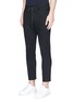 Front View - Click To Enlarge - ATTACHMENT - Drawstring waist cropped jersey pants
