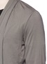 Detail View - Click To Enlarge - ATTACHMENT - Shawl collar cotton jersey cardigan