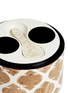 Detail View - Click To Enlarge - SV CASA - Aziza salt & pepper holder and spoon set