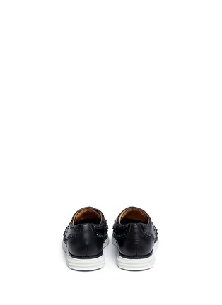 Back View - Click To Enlarge - COLE HAAN - LunarGrand stud wingtips