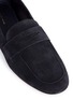 Detail View - Click To Enlarge - MANSUR GAVRIEL - 'Classic' suede penny loafers