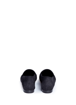Back View - Click To Enlarge - MANSUR GAVRIEL - 'Classic' suede penny loafers
