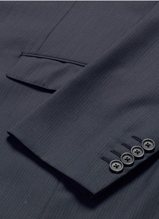  - LANVIN - 'Attitude' stripe jacquard wool suit
