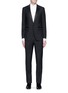 Main View - Click To Enlarge - LANVIN - Satin trim wool-mohair tuxedo suit