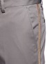 Detail View - Click To Enlarge - LANVIN - Braided stripe cotton chinos