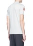 Back View - Click To Enlarge - LANVIN - Arrow and floral patch polo shirt