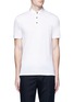Main View - Click To Enlarge - LANVIN - Ribbon collar polo shirt