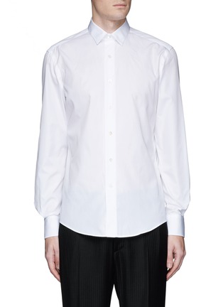 Main View - Click To Enlarge - LANVIN - Slim fit cotton poplin shirt