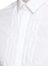 Detail View - Click To Enlarge - LANVIN - Twist bib front tuxedo shirt