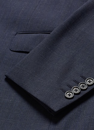  - LANVIN - 'Attitude' textured wool suit