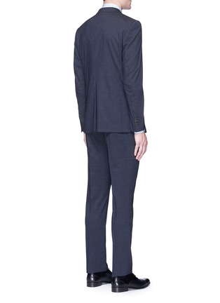 Back View - Click To Enlarge - LANVIN - 'Attitude' textured wool suit