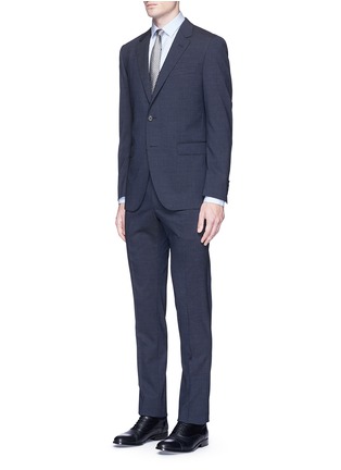 Figure View - Click To Enlarge - LANVIN - 'Attitude' textured wool suit