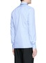 Back View - Click To Enlarge - LANVIN - Piped collar slim fit shirt