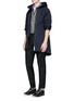Figure View - Click To Enlarge - LANVIN - Piped collar slim fit shirt