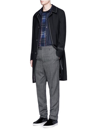 Figure View - Click To Enlarge - LANVIN - Let out stitched seam wool coat