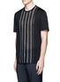 Front View - Click To Enlarge - LANVIN - Embroidered front cotton T-shirt