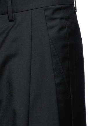 Detail View - Click To Enlarge - LANVIN - Oversized pleat front wool pants