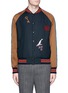 Main View - Click To Enlarge - LANVIN - Embroidery patch teddy jacket