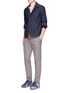 Figure View - Click To Enlarge - LANVIN - Floral print underlay wool cardigan
