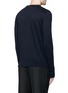 Back View - Click To Enlarge - LANVIN - Lotus flower embroidery wool sweater