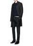 Figure View - Click To Enlarge - LANVIN - Lotus flower embroidery wool sweater