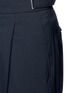 Detail View - Click To Enlarge - LANVIN - Pleat front virgin wool pants