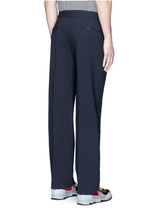 Back View - Click To Enlarge - LANVIN - Pleat front virgin wool pants