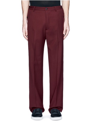 Main View - Click To Enlarge - LANVIN - Virgin wool twill worker pants