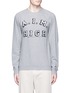 Main View - Click To Enlarge - DENHAM - x Art Comes First 'A.I.M. High' patch sweatshirt