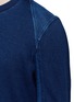 Detail View - Click To Enlarge - DENHAM - Top stitch harness sweatshirt