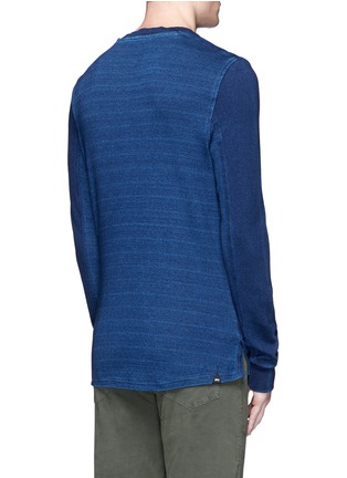 Back View - Click To Enlarge - DENHAM - Top stitch harness sweatshirt