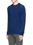 Front View - Click To Enlarge - DENHAM - Top stitch harness sweatshirt