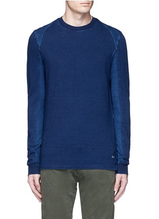 Main View - Click To Enlarge - DENHAM - Top stitch harness sweatshirt