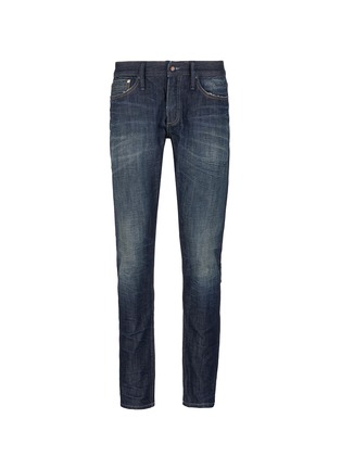 Main View - Click To Enlarge - DENHAM - 'Razor' slim fit Candiani cotton jeans