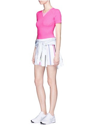 Figure View - Click To Enlarge - MONREAL - Asymmetric pleat skirt