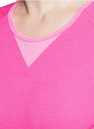 Detail View - Click To Enlarge - MONREAL - 'Hi-Performance' jersey T-shirt