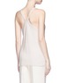 Back View - Click To Enlarge - HELMUT LANG - Racerback cotton knit tank top