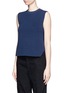 Front View - Click To Enlarge - HELMUT LANG - Chunky cotton sleeveless sweater