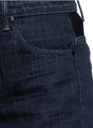 Detail View - Click To Enlarge - HELMUT LANG - Button fly denim shorts