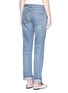 Back View - Click To Enlarge - HELMUT LANG - Light Vintage paint print jeans